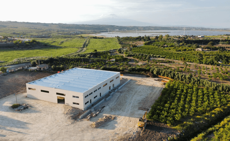 Centro di lavorazione Badiula a Carlentini